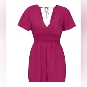 Louna Magenta Romper Women's Size Small